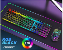 Load image into Gallery viewer, Kuiying T6RGB Luminous Keyboard And Mouse Set