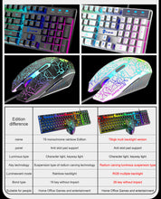 Load image into Gallery viewer, Kuiying T6RGB Luminous Keyboard And Mouse Set