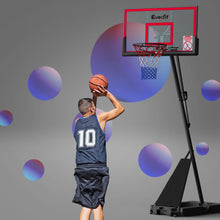 Load image into Gallery viewer, Everfit 3.05M Basketball Hoop Stand System Adjustable Height Portable Red Pro