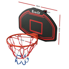 Load image into Gallery viewer, Everfit 38&quot; Basketball Hoop Backboard Door Wall Mounted Ring Net Sports Kids