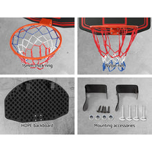 Load image into Gallery viewer, Everfit 38&quot; Basketball Hoop Backboard Door Wall Mounted Ring Net Sports Kids