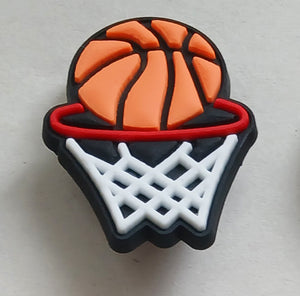 AAA Basketball Themed Jibbitz Croc Charms - Multiple Styles Available