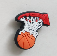 Load image into Gallery viewer, AAA Basketball Themed Jibbitz Croc Charms - Multiple Styles Available