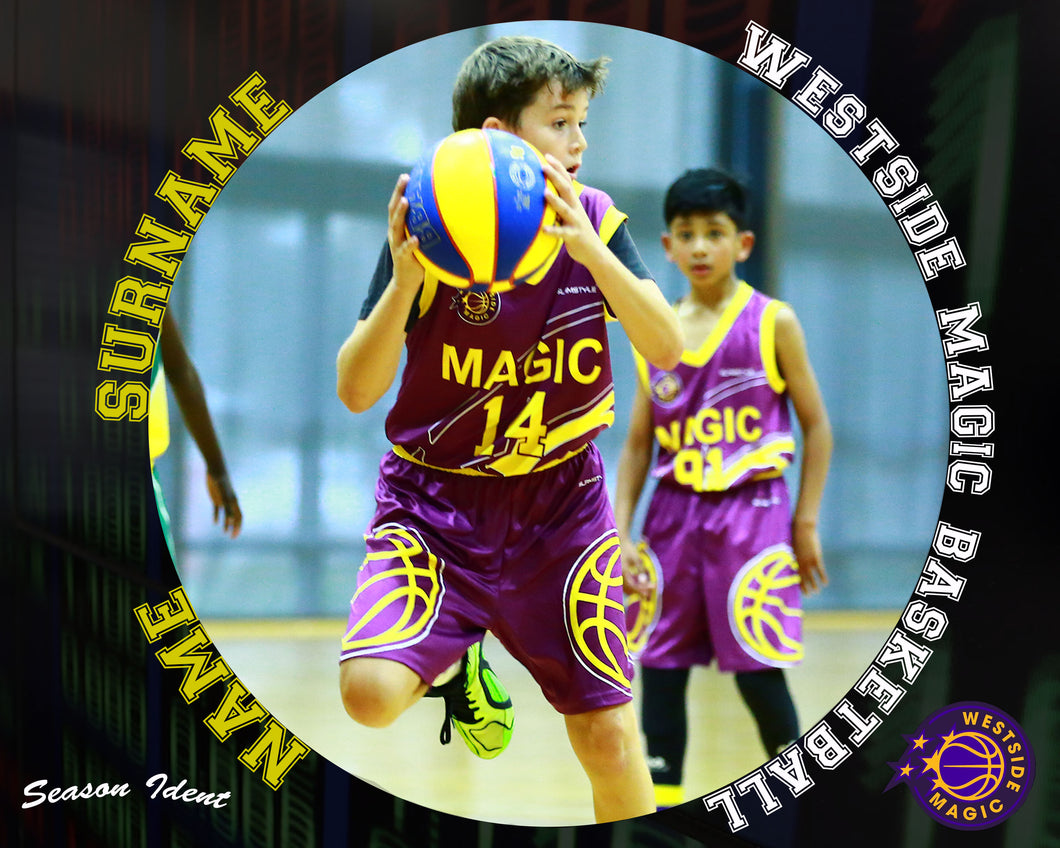 Westside Magic Basketball CIRCLE Photo