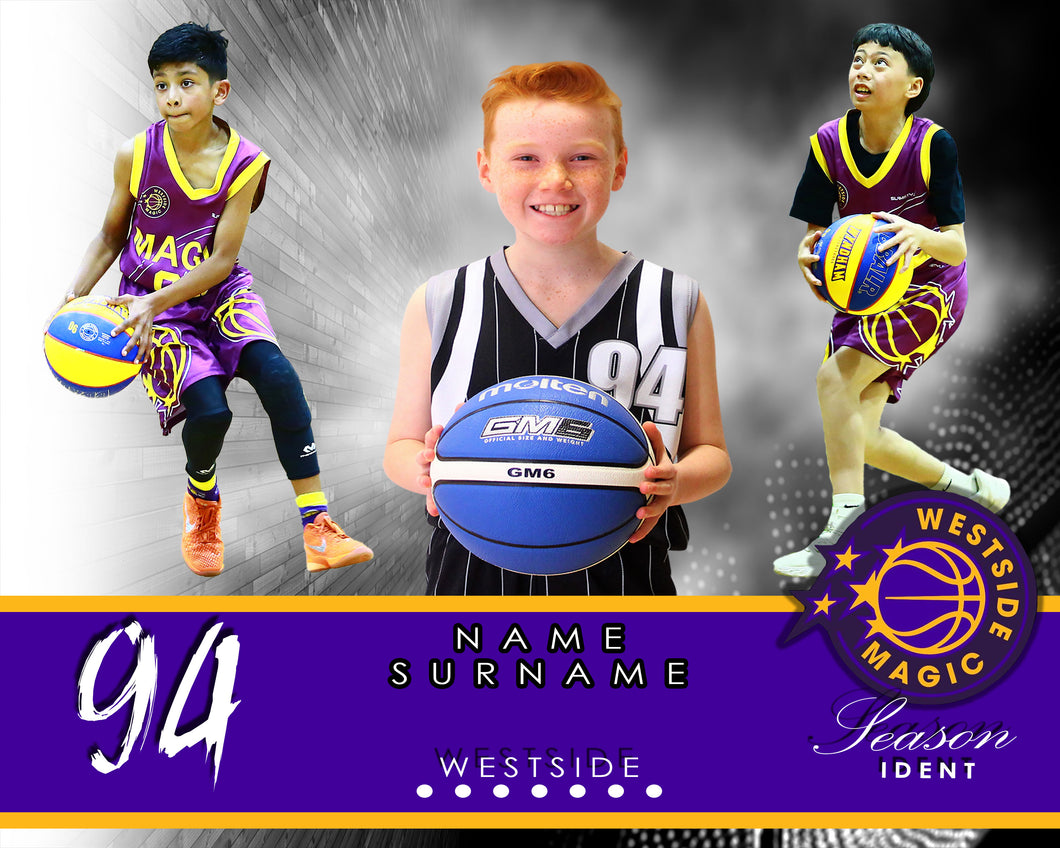 Westside Magic Basketball ELEGANT Photo