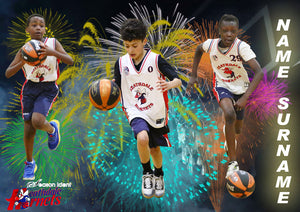 Heathdale Basketball FIREWORK Photo