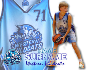 Western Wildcats Basketball IMPRINT Photo