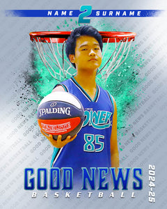 Good News Power Basketball INDIVIDUAL & SIBLING Photo