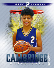 Load image into Gallery viewer, Cambridge Basketball INDIVIDUAL and SIBLING Photo