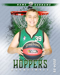 Hoppers Basketball INDIVIDUAL and SIBLING Photo