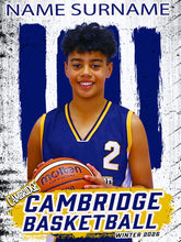 Load image into Gallery viewer, Cambridge Basketball INDIVIDUAL and SIBLING Photo