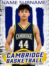 Load image into Gallery viewer, Cambridge Basketball INDIVIDUAL and SIBLING Photo