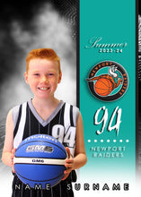 Load image into Gallery viewer, Newport Raiders Basketball INDIVIDUAL and SIBLING Photo