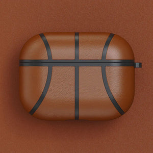 Leather Basketball Case For Air Pods