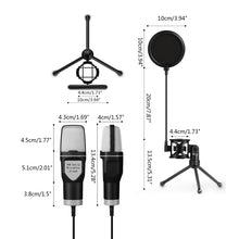 Load image into Gallery viewer, Professional Gaming Microphone Omni Directional