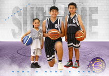 Load image into Gallery viewer, Westside Magic Basketball INDIVIDUAL and SIBLING Photo