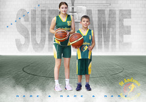 St Andrews Basketball INDIVIDUAL and SIBLING Photo