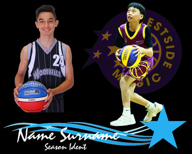 Westside Magic Basketball STAR PORTRAIT Photo