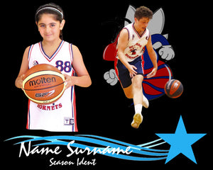 Heathdale Basketball STAR PORTRAIT Photo