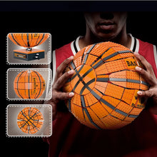 Load image into Gallery viewer, 1:1 Basketball Building Block Model DIY Basketball Assembly Kit 3D NBA Model