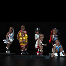 Load image into Gallery viewer, NBA Basketball Series Michael Jordan 7pcs Figures Career Road Handmade Model