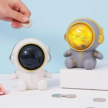 Load image into Gallery viewer, Astronaut Night Light &amp; Piggy Bank Bedside Decor Lamps