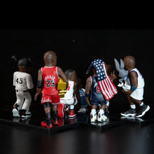 Load image into Gallery viewer, NBA Basketball Series Michael Jordan 7pcs Figures Career Road Handmade Model