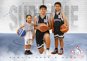 Point Cook Basketball INDIVIDUAL and SIBLING Photo