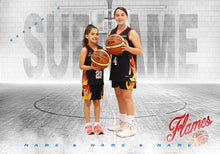 Load image into Gallery viewer, Flames Basketball INDIVIDUAL and SIBLING Photo