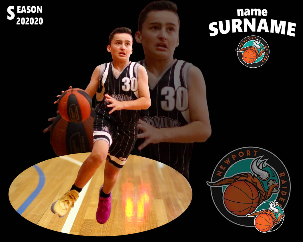 Newport Raiders Basketball SPOTLIGHT Photo