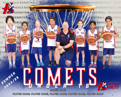 Heathdale Basketball Team Photo PRINT