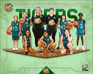 Hoppers Basketball Team Photo DIGITAL