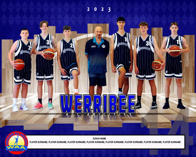 Werribee All Abilities Basketball Team Photo PRINT