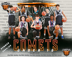 Corpus Christi Basketball Team Photo DIGITAL