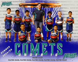 Good News Power Basketball Team Photo PRINT