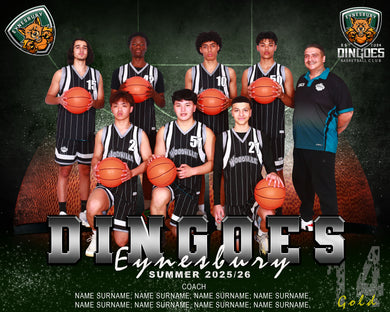 Eynesbury Dingoes Digital Team Photo