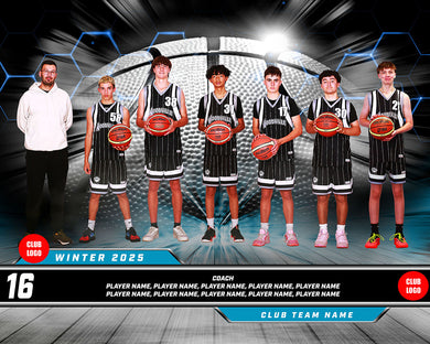 Sample Club Team Photo PRINT