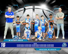 Load image into Gallery viewer, Western Wildcats Basketball Team Photo DIGITAL