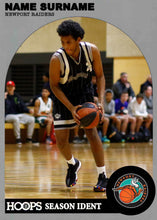 Load image into Gallery viewer, Newport Raiders Basketball Trading Card Design Series