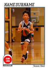 Load image into Gallery viewer, Sample Club Trading Card Design Series