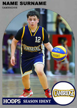 Load image into Gallery viewer, Cambridge Basketball Trading Card Design Series