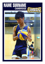 Load image into Gallery viewer, Cambridge Basketball Trading Card Design Series