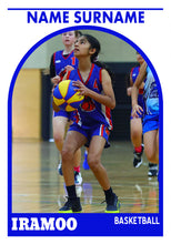 Load image into Gallery viewer, Iramoo Basketball Trading Card Design Series