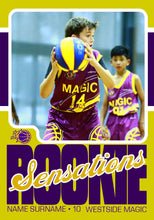 Load image into Gallery viewer, Westside Magic Basketball Trading Card Design Series
