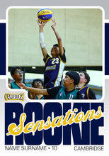 Load image into Gallery viewer, Cambridge Basketball Trading Card Design Series