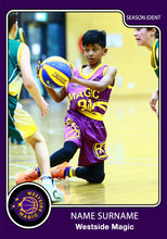 Load image into Gallery viewer, Westside Magic Basketball Trading Card Design Series