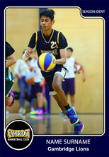 Load image into Gallery viewer, Cambridge Basketball Trading Card Design Series