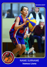 Load image into Gallery viewer, Iramoo Basketball Trading Card Design Series