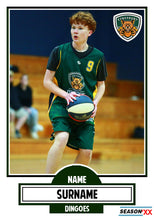 Load image into Gallery viewer, Eynesbury Dingoes Trading Card Design Series