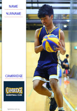 Load image into Gallery viewer, Cambridge Basketball Trading Card Design Series